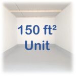 150 Sq Ft Storage Unit - €280 pm (inc vat)