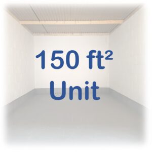 150 Sq Ft Storage Unit - €280 pm (inc vat)