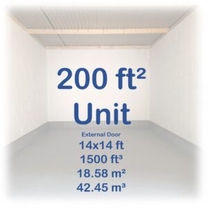 200 Sq Ft Storage Unit - External Door - €365 pm (inc vat) - Image 3