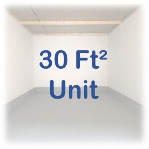 30 Sq Ft Storage Unit €95 pm (inc vat)