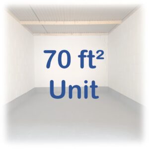 70 Sq Ft Storage Unit €170 pm (inc vat)