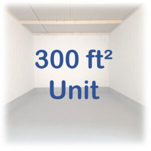 300 Sq Ft Storage Unit - €495 pm (inc vat)