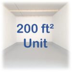 200 Sq Ft Storage Unit - €345 pm (inc vat)