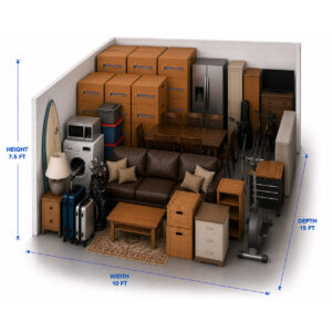 150 Sq Ft Storage Unit