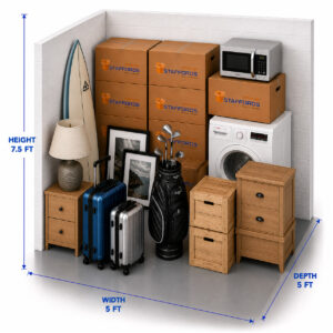 25 sq ft Storage Unit