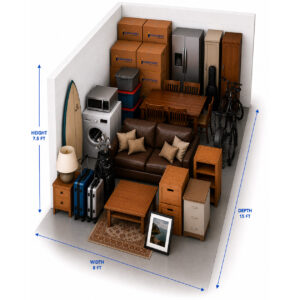 120 sq ft Storage Unit